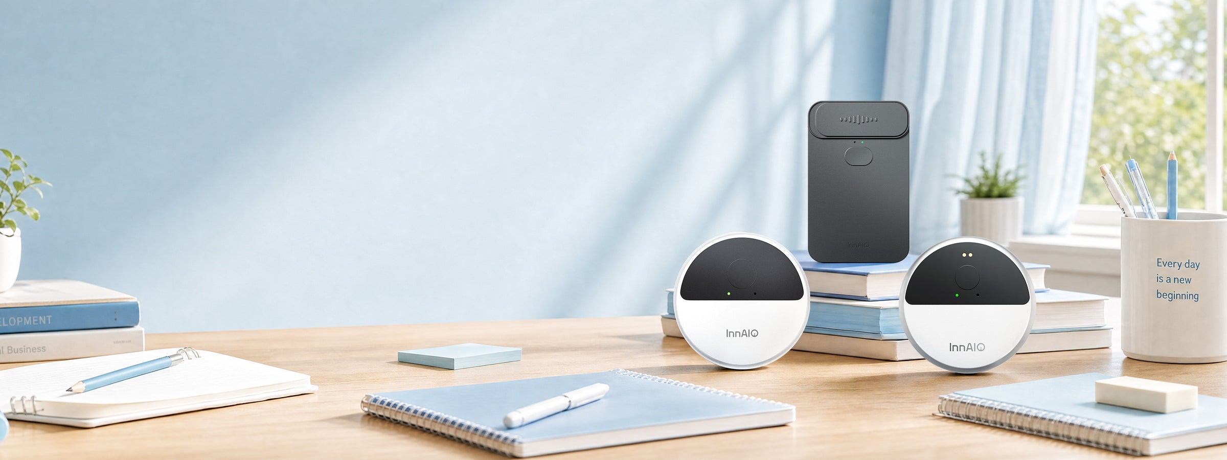 Back-to-school sale featuring InnAIO T10 and TransNote AI translation devices