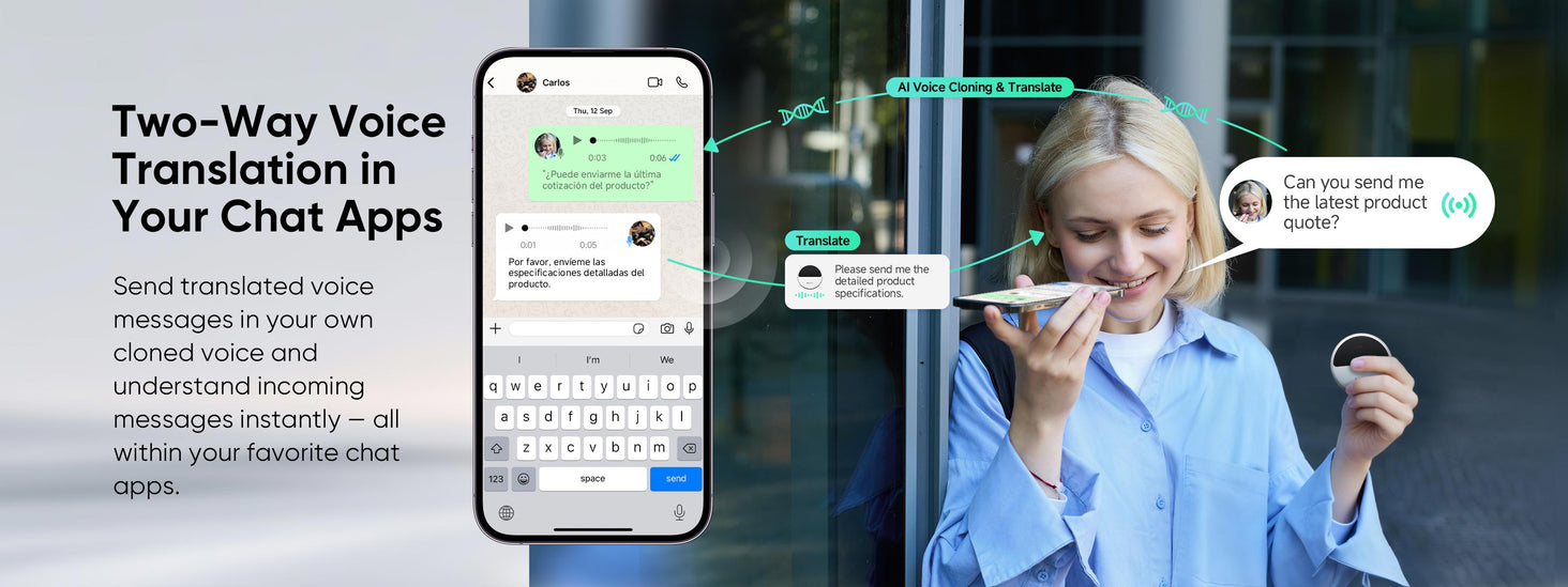 Cross-App Translation - Voice Messages