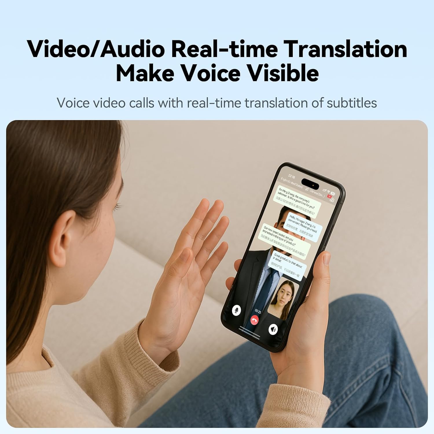 InnAIO T9 AI Translator | Voice Cloning & Real-Time Translation