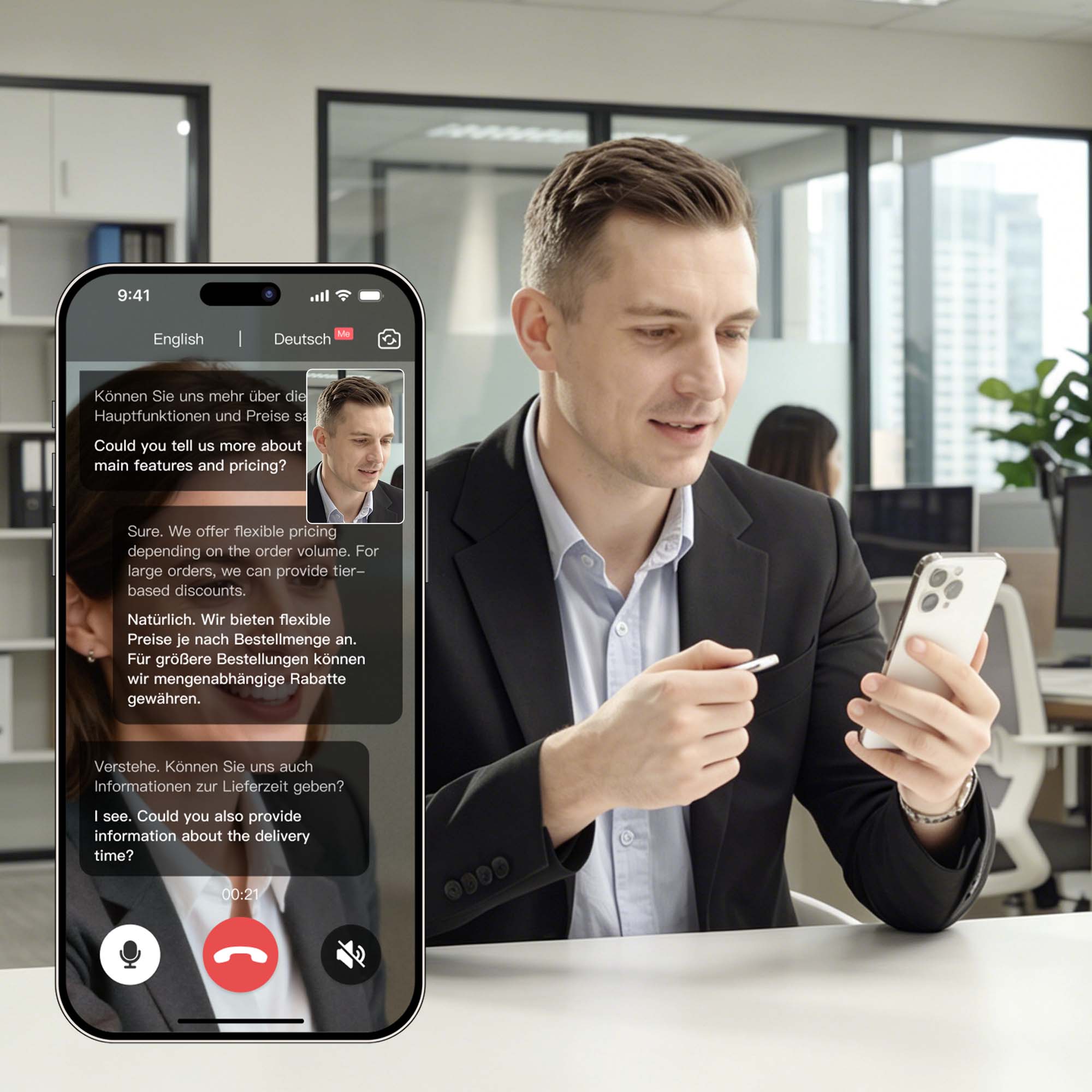 InnAIO T10 AI Voice Cloning Translator | Real-Time Translation