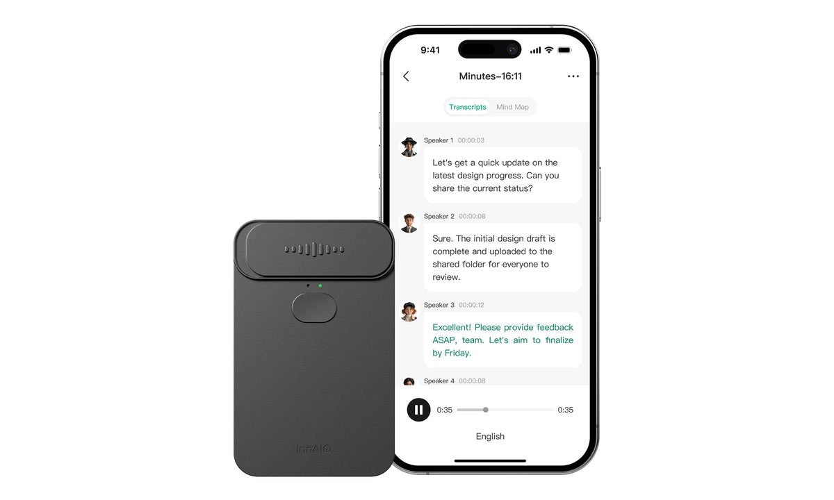 InnAIO TransNote ecosystem for multilingual meetings, calls, and business collaboration