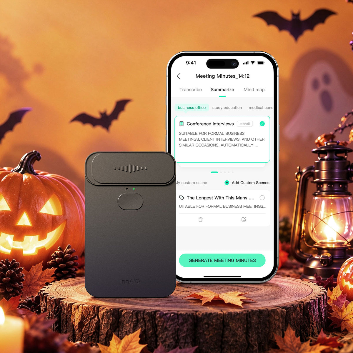 InnAIO TransNote AI Translation Recorder