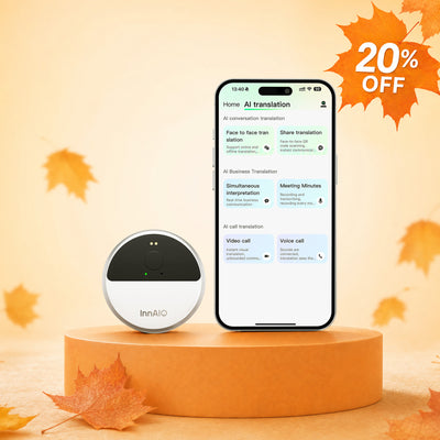 InnAIO T9 AI Voice Cloning Translator